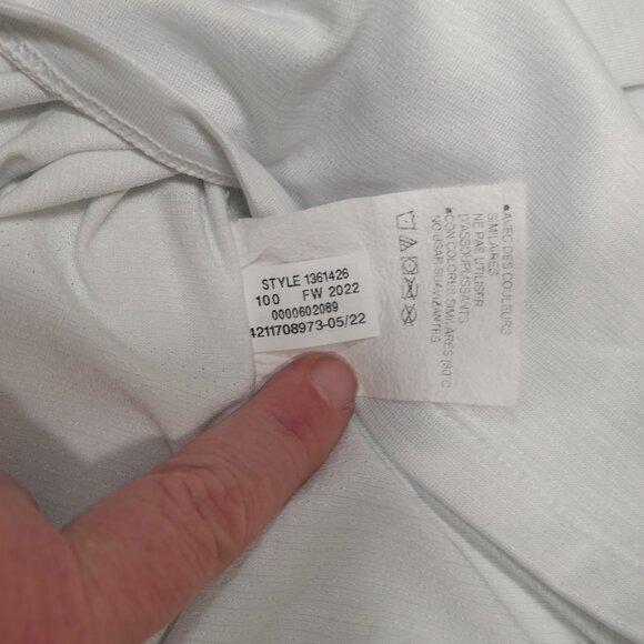 Under Armour Performance Loose Crewneck T-Shirt Men's Size 4XL White Workout EUC - Picture 5 of 5